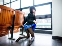 COS正片/约会大作战，时崎狂三 黑丝校服！