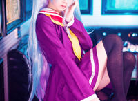 COS正片/NO GAME NO LIFE/游戏人生 一抹多 白（しろ）