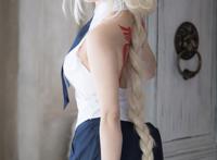 COS正片/日本小姐姐，Fate 泳装贞德喷血登场！