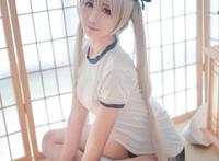 Cosplay福利/穹妹体操服  Cn：九曲super