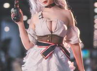 Cosplay福利/碧蓝航线 欧根亲王女仆  Cn：樱落Selena_