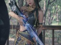 Cosplay福利/剑网3  Cn：马猴烧酒黑喵喵