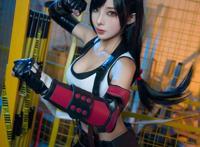 Cosplay福利/最终幻想VII蒂法   Cn：原天夕子