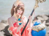Cosplay福利/碳酸熊卡王者荣耀大乔Cosplay