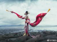 Cosplay福利/性感美女扮演王者荣耀武则天Cosplay古风图片