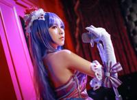 Cosplay福利/半次元宅男福利王者荣耀偶像歌手王昭君白丝Cos福利