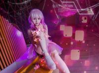 Cosplay福利/汐颜玲罪恶王冠Cosplay楪祈粉羽白丝萝莉诱惑美图