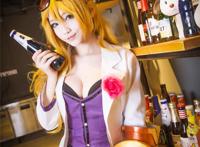 Cosplay福利/清纯美女啾小妍英雄联盟光执事伊泽瑞尔Cos图片