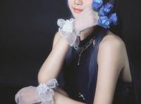 Cosplay福利/LoveLive缪斯女神园田海未美腿诱惑Cosplay高清图片