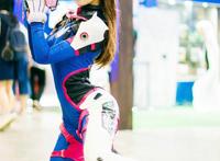 Cosplay福利/半次元萌芽儿漫展场照守望先锋D.vaCosplay图片