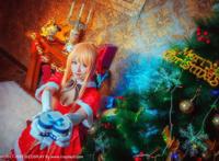 Cosplay福利/刀剑神域亚丝娜结成明日奈黑丝腿玩年Cosplay番号