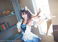 Cosplay福利/偶像大师灰姑娘女孩涩谷凛白丝萝莉Cosplay番号