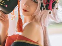 Cosplay福利/黑贞德 御姐的性感肩 cn：rioko凉凉子