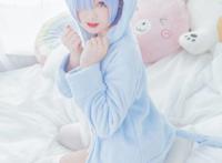 Cosplay福利/蕾姆cos Cn：流沄 摄影：步步