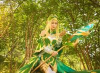 Cosplay福利/王昭君精灵公主cos Cn：三笑