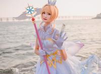Cosplay福利/魔卡少女樱 木之本樱cosplay Cn：蝉晚