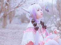 Cosplay福利/小林家的龙女仆 角色:康娜卡姆依 Cn:溢灯灯