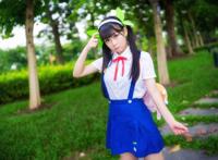 Cosplay福利/物语系列 角色:八九寺真宵 Cn:鬼畜猫w-