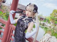 Cosplay福利/穹妹黑旗袍