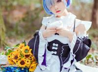 Cosplay福利/从零开始的异世界生活 角色:蕾姆 Cn:姜生花__