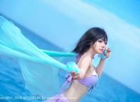 Cosplay福利/妖怪名单 郭双Cos绝对领域萌妹子内衣泳装