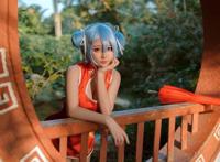 Cosplay福利/蕾姆红色旗袍 Cn:小闻筒子