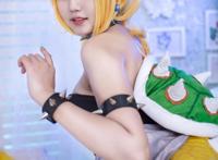 Cosplay福利/超级马里奥角色:库巴姬 Cn:禾希女良