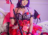 Cosplay福利/小恶魔东条希 黑丝网袜