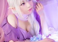 Cosplay福利/艾米莉娅 Cn:巫目目 萌妹~~