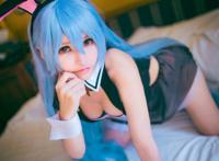 Cosplay福利/性感萌妹兔女郎miku Cn:音萝喵
