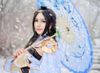 Cosplay福利/剑指切玉长风飒《剑网3》纯阳御姐COS
