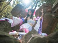 Cosplay福利/王者荣耀 角色:貂蝉 Cn:黑川