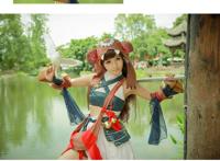 Cosplay福利/儒风丐萝 Cn:黑天学院-青灵
