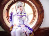 Cosplay福利/从零开始的异世界生活 爱蜜莉雅cossplay Cn:Joean-夜夜_