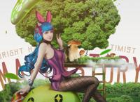 Cosplay福利/冒险岛Online 角色:方块娘 Cn:六琊