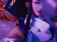 Cosplay福利/阴阳师 角色:阎魔 Cn:走路摇 摄影:绛玉