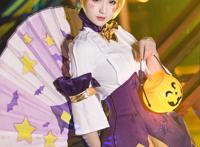 Cosplay福利/王者荣耀 小乔万圣节前夜 Cn:小草莓