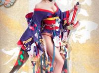 Cosplay福利/阴阳师 角色:妖刀姬 Cn:走路摇 摄影:思令