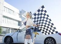 Cosplay福利/Fate/Grand Order 角色:saber赛车女郎 Cn:烬琉璃