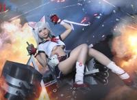 Cosplay福利/碧蓝航线 角色:夕立cosplay Cn:犬神洛洛子
