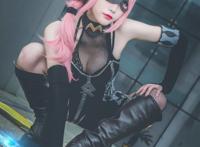 Cosplay福利/王者荣耀 角色:阿轲 Cn:KUKI-小小