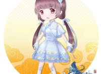 Cosplay福利/3D恋爱换装手游《云裳羽衣》同人绘画作品(5)