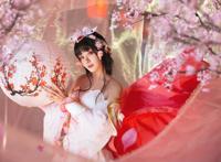 Cosplay福利/王者荣耀 甄姬cosplay Cn:花小骨头