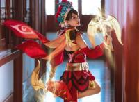Cosplay福利/王者荣耀 角色:虞姬cosplay Cn:花小骨头