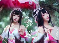 Cosplay福利/王者荣耀 角色:甄姬 Cn:走路摇