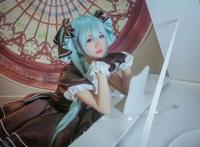 Cosplay福利/VOCALOID 角色:初音未来 Cn:夜宵 摄影:八云红糯米