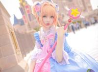 Cosplay福利/魔卡少女樱 角色:木之本樱cosplay Cn:犬神洛洛子