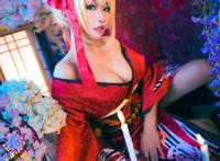 Cosplay福利/Fate/Extra 角色:尼禄 Cn:一隻白兔糖