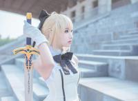 Cosplay福利/Fate/Grand Order 角色:saber lily Cn:樱初末梦
