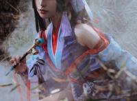 Cosplay福利/阴阳师 角色:烟烟罗 Cn:神探几何子